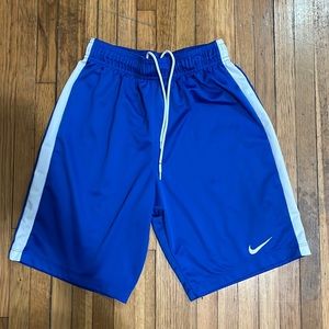 Blue Nike Athletic Shorts